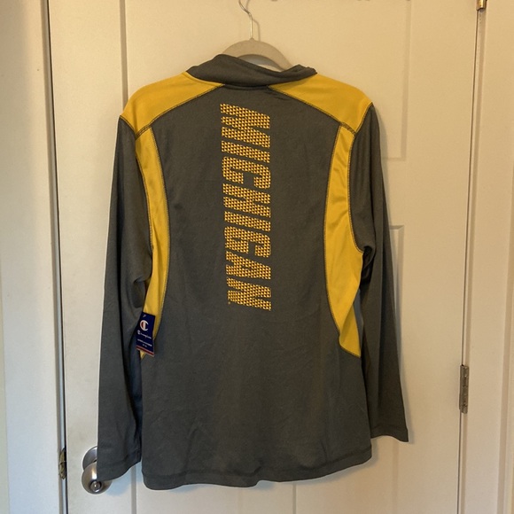 NWT Michigan Athletic Quarter Zip - Picture 4 of 4